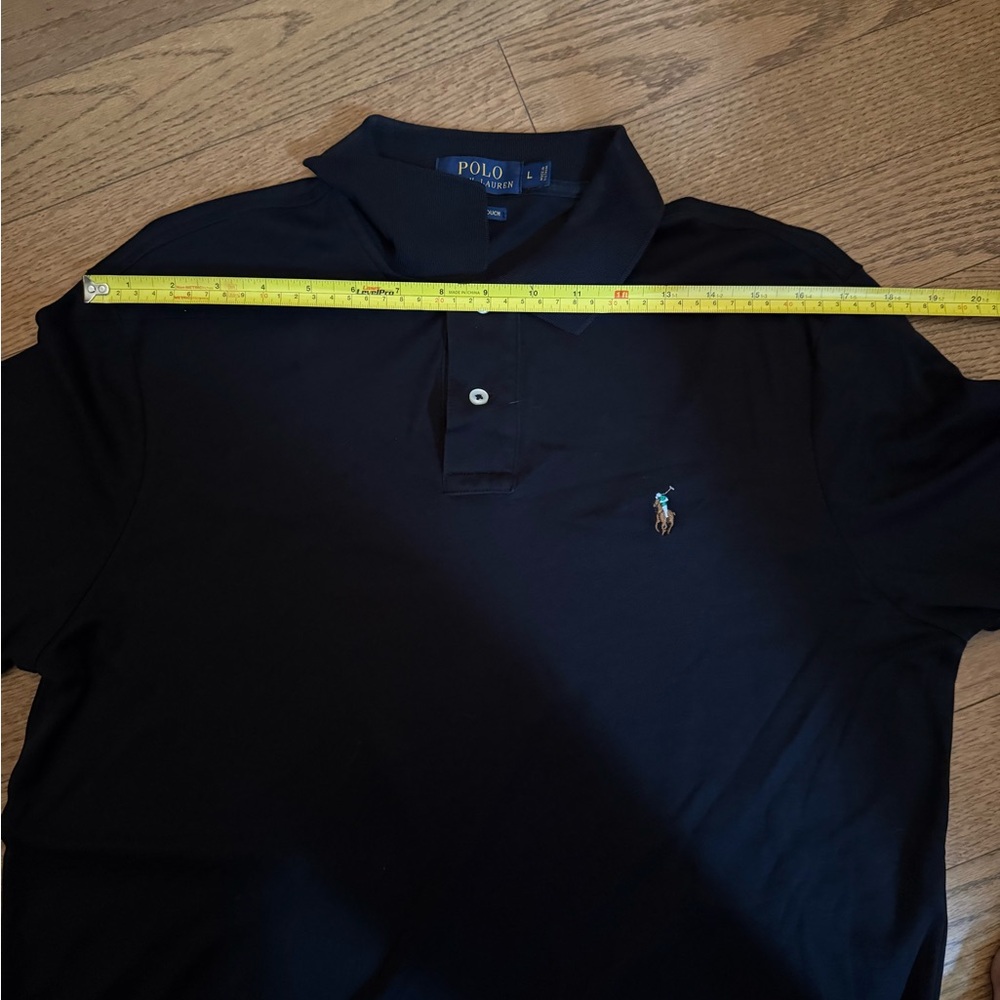 Polo by Ralph Lauren Black Pima Soft Touch Shirt - Picture 7 of 10